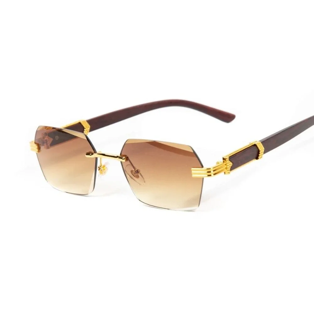 Sunglasses Men Designer Fashion‎ Chic Rapper Shape Retro Elegant Sophisticated